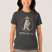 Berlin Germany Europe トライブレンドTシャツ (正面)