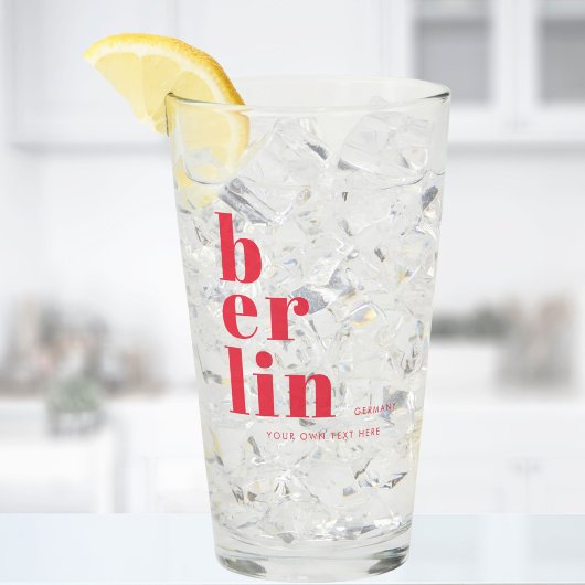 Berlin Germany party beer Glass Tumbler  タンブラーグラス