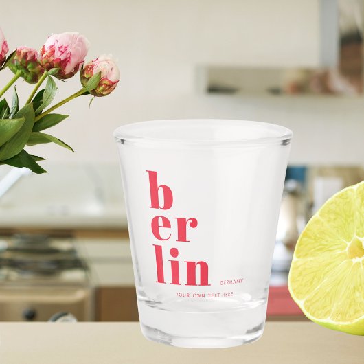 Berlin Germany party Shot Glass ショットグラス
