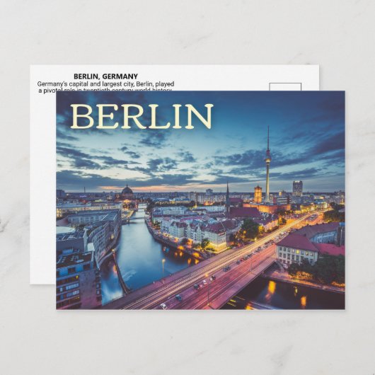 Berlin, Germany Postcard ポストカード (正面/裏面)