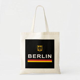 Berlin, Germany Retro Sports Design  トートバッグ
