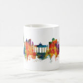 Berlin Germany Skyline コーヒーマグカップ (中央)