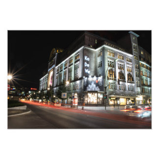 Berlin Kadewe Kaufhaus des Westens フォトプリント