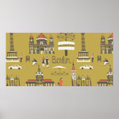 Berlin landmarks and monuments ポスター (正面)