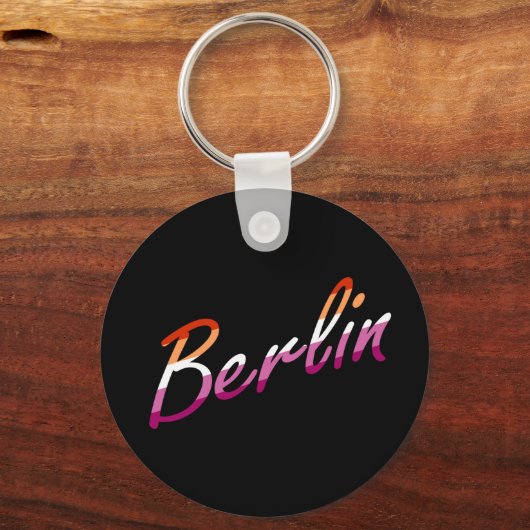 Berlin | Lesbian Pride  キーホルダー (正面)