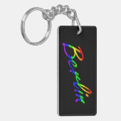 Berlin | LGBTQ+ Pride キーホルダー (正面左)