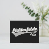 Berlin Lichterfelde 45シティロゴ番号 ポストカード (スタンド正面)