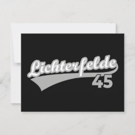 Berlin Lichterfelde 45シティロゴ番号 ポストカード