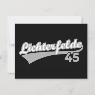 Berlin Lichterfelde 45シティロゴ番号 ポストカード