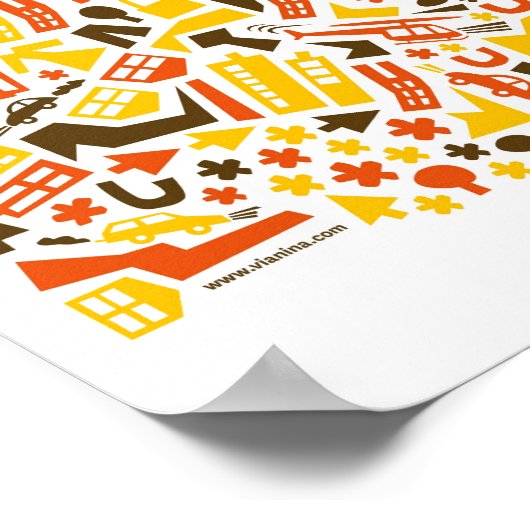 Berlin Poster ポスター (角)