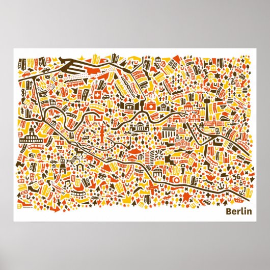 Berlin Poster ポスター (正面)