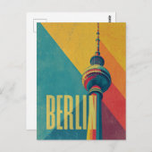 Berlin retro ポストカード (正面/裏面)