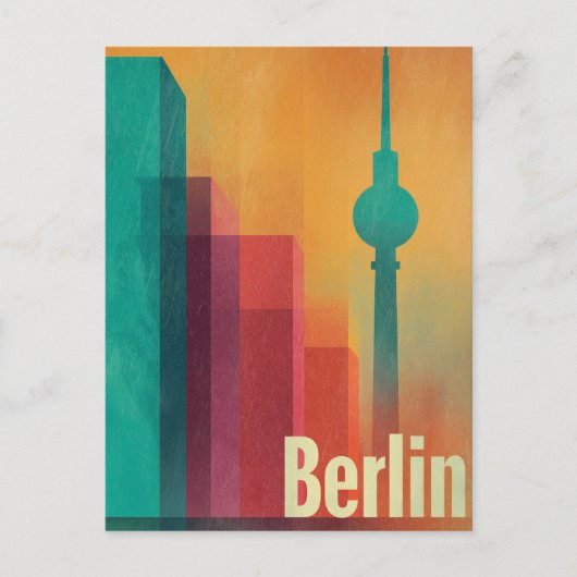 Berlin retro ポストカード (正面)