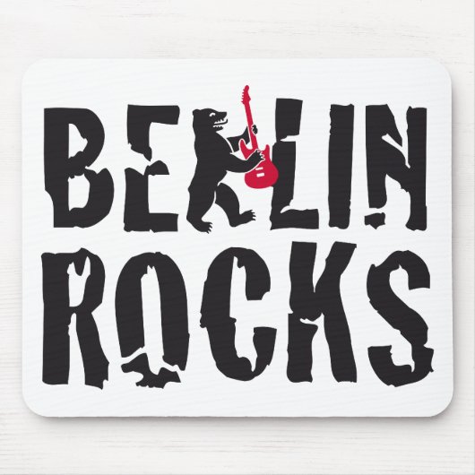 Berlin rocks マウスパッド (正面)