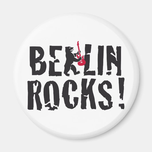 Berlin rocks マグネット (正面)