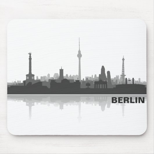 Berlin Skyline マウスパッド (正面)