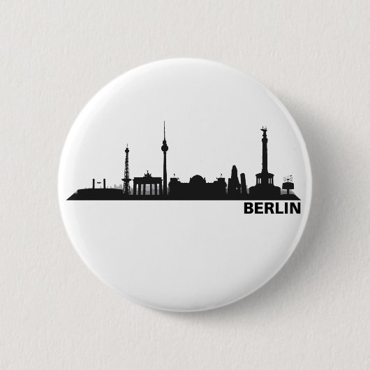 Berlin Skyline Ansteckbutton 缶バッジ (正面)