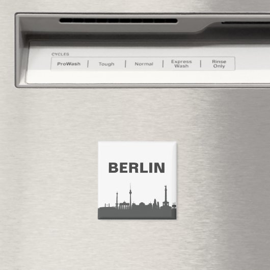 Berlin Skyline Kühlschrank Magnet マグネット (インサイチュ (食洗機))