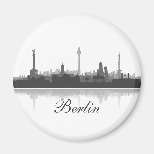 Berlin Skyline Kühlschrank Magnet マグネット (正面)