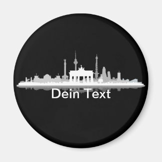 Berlin Stadt Skyline - Kühlschrankmagnet / Magnet マグネット
