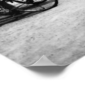 Berlin Stravsenfotografie -通り写真 ポスター (角)