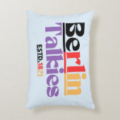 Berlin Talkies ESTD. 1871 アクセントクッション (正面(垂直))