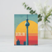Berlin vintage travel ポストカード (スタンド正面)