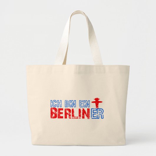 Berlinerバッグ – 選択スタイル&カラー ラージトートバッグ (正面)