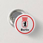 Berliner Stadtwappen (DDR) 缶バッジ (正面&裏面)