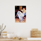 BERLINER STANDARD Radio Advertオーストリアヴィンテージ ポスター (キッチン)