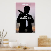 Berm-Tech Hittin ItとGettin ポスター (キッチン)