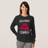 Bermud Triangle Research Ocean Bermuda Triangle Tシャツ (正面フル)