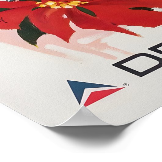 Bermuda Art Daniel Sweeney Print Delta Airlines Tr ポスター (角)