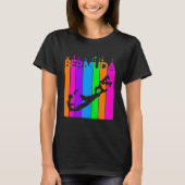 Bermuda Colorful Bubbles Tシャツ (正面)