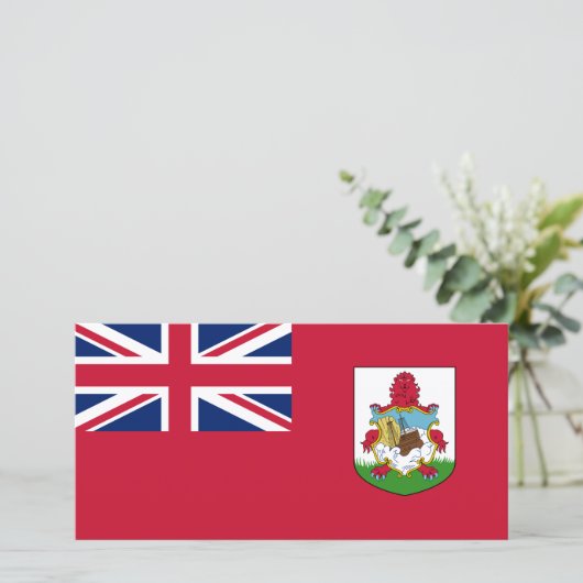 Bermuda Flag (Bermudian) (Caribbean Islands) カード (スタンド正面)
