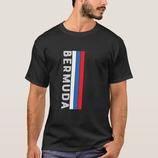 Bermuda Flag Colors Tシャツ (正面)