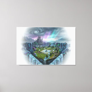 Bermuda Rhombus: The Hidden Sanctuary キャンバスプリント