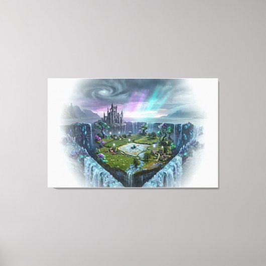 Bermuda Rhombus: The Hidden Sanctuary キャンバスプリント (正面)