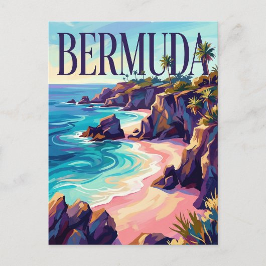 Bermuda South Shore Bermuda ポストカード (正面)