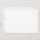 Bermuda Travel 5x7 Big Postcard (裏面)