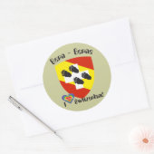 Bern Berne Berna Bärn Schweiz Suisse Aufkleber ラウンドシール (封筒)