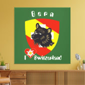 Bern, Berne, Berna, Bärn, Schweiz, Suisse Leinwand キャンバスプリント (インサイチュ (リビング))