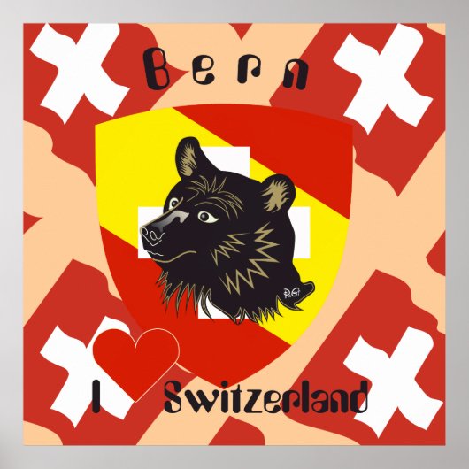 Bern, Berne, Berna, Bärn, Schweiz, Suisse, Poster ポスター (正面)