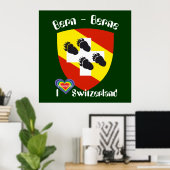 Bern, Berne, Berna, Bärn, Schweiz, Suisse, Poster ポスター (ホームオフィス)