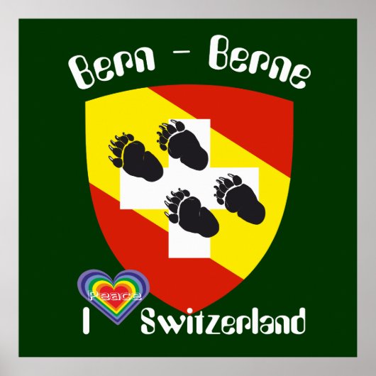 Bern, Berne, Berna, Bärn, Schweiz, Suisse, Poster ポスター (正面)