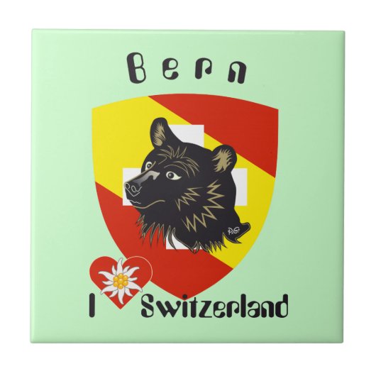 Bern Berne Berna Schweiz Suisse Fliese タイル (正面)