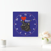 Bern Berne Berna Schweiz Suisse Svizra Uhr スクエア壁時計 (ホーム)