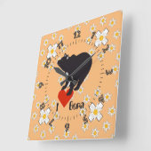 Bern Berne Berna Schweiz Suisse Svizra Uhr スクエア壁時計 (傾斜)