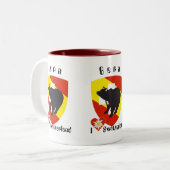 Bern Berne Berna Schweiz Suisse Tasse ツートーンマグカップ (正面左)