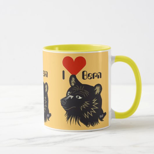 Bern Berne Berna Schweiz Suisse Tasse マグカップ (右)